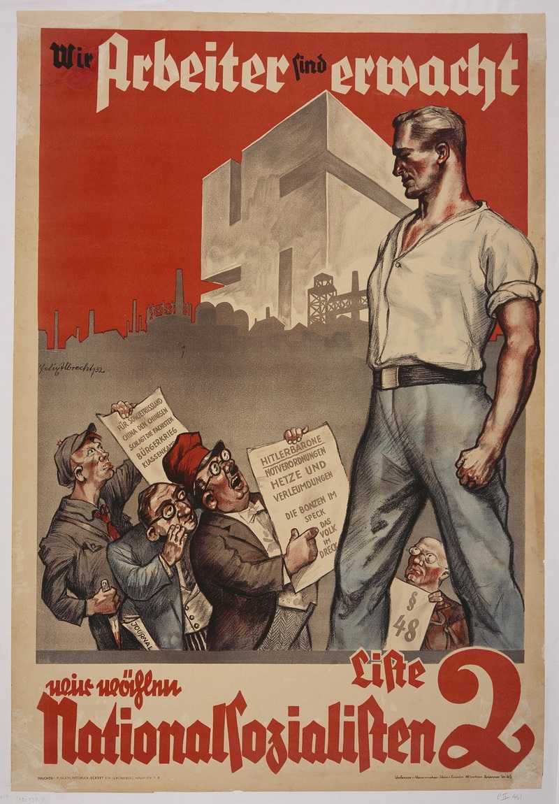 Affiche de propagande nazie