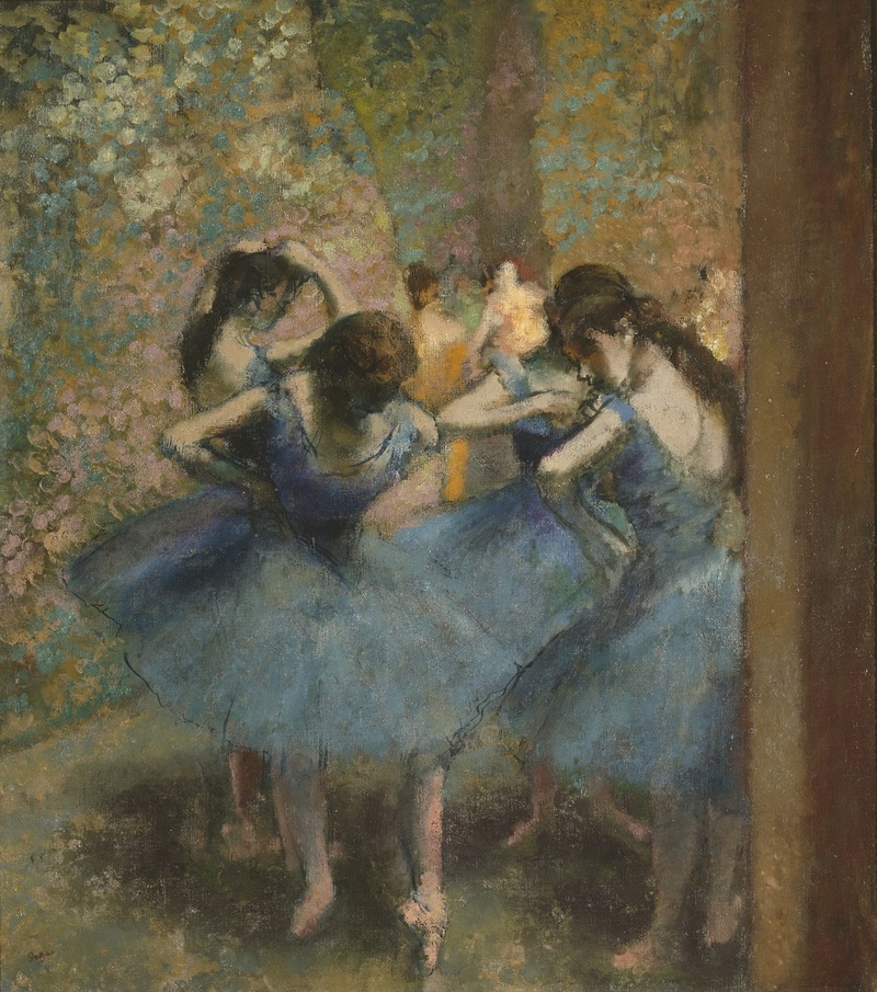Danseuses bleues, vers 1893