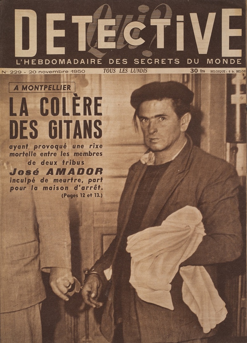 « La Colère des Gitans », Detective, n°229, 20 novembre 1950