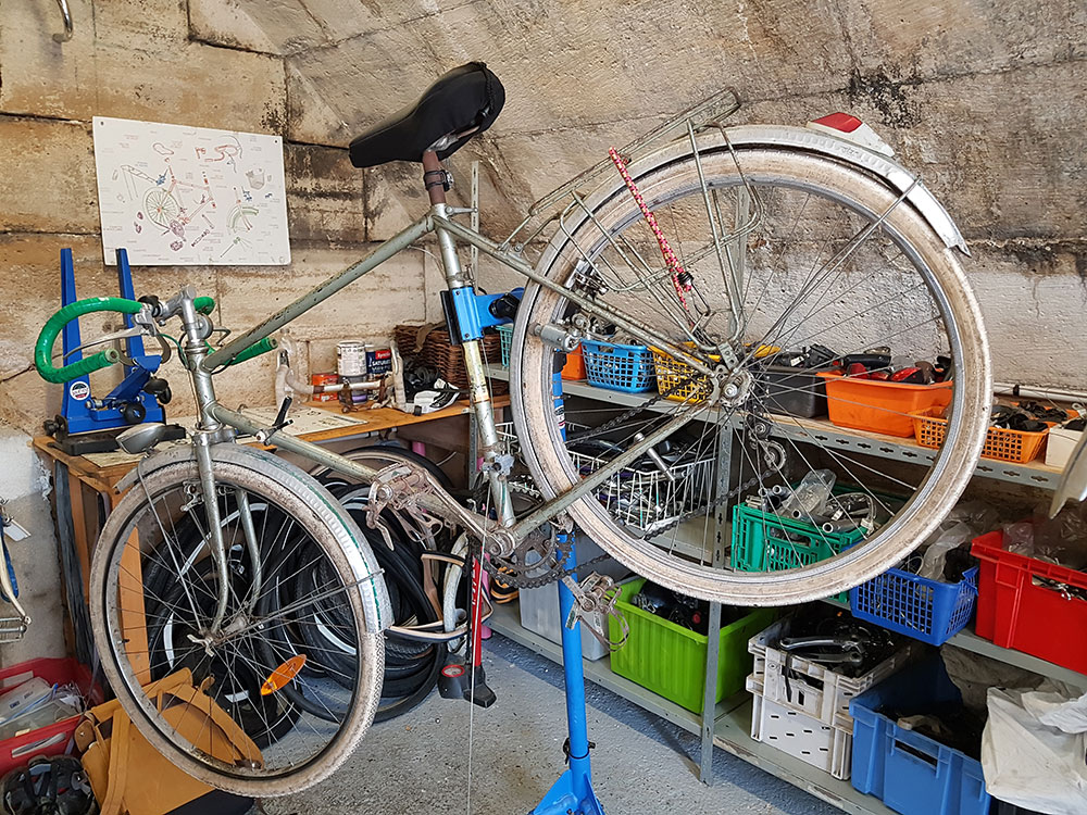 Réparation de vélo chez Solicycle