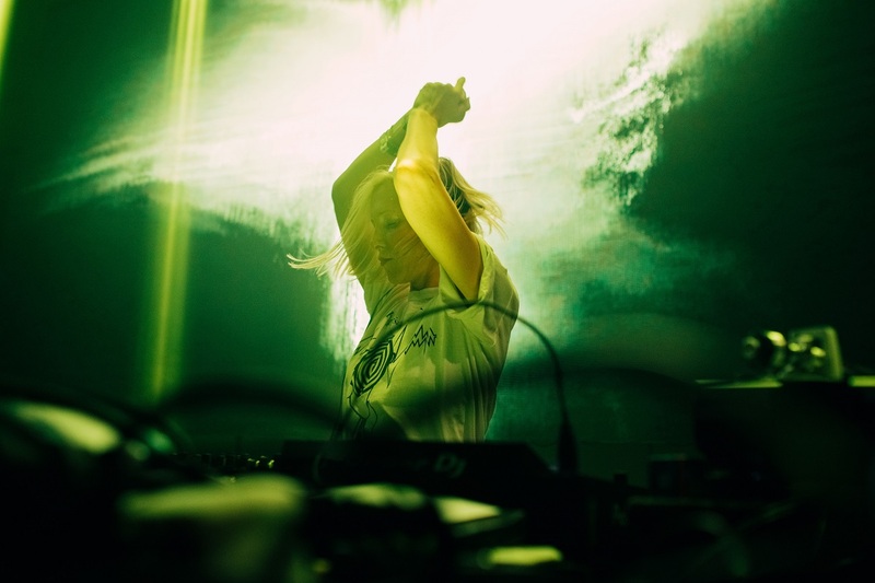 La DJ et musicienne Ellen Allien, Festival N.A.M.E., Roubaix, 2017