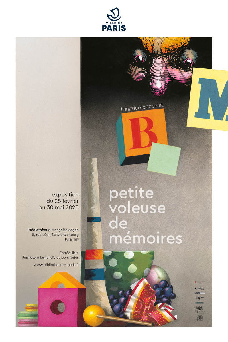 Béatrice Poncelet, Petite voleuse de mémoires, 2019.