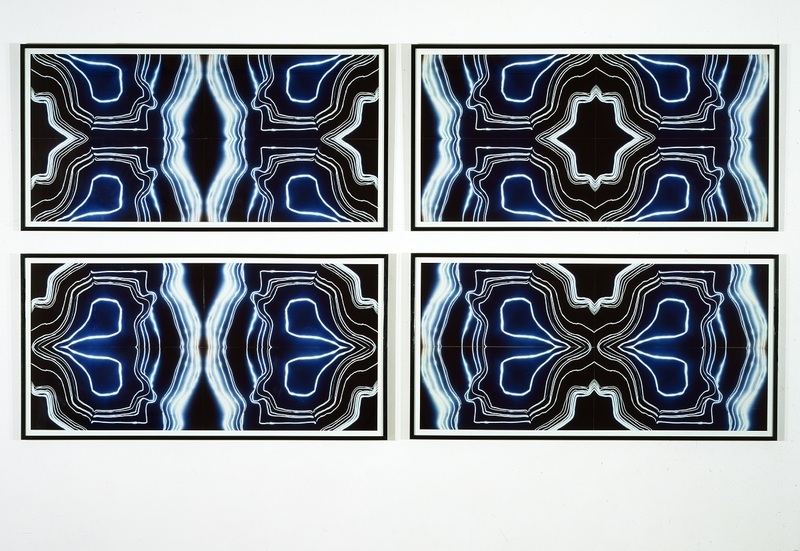 ubert Duprat, Les Agates, 1986-1989 Ensemble de quatre cibachromes, chaque élément 76 x 160 cm Collection Frac Bretagne